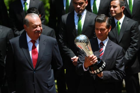 "México debe mostrarse al mundo en su capacidad y talento deportivo, en especial el futbol", comentó El Presidente de la República.