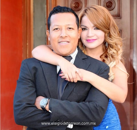 Sr. Fabio Bernal García y Srita. Griselda Rodríguez Torres.