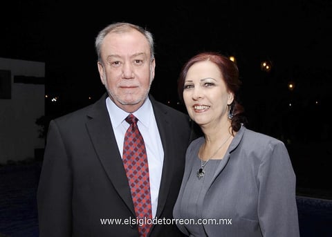 Juan Gerardo Graham y Mirna Gómez.