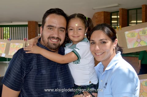 Gerardo, Marisol y Santino Sarmiento.