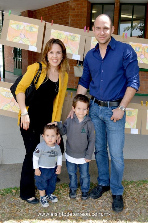 José Antonio, Norma y Lupita.