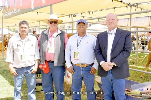 Jesús, Alejandro, Silverio y Roberto.