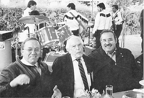 Alejandro Gurza Obregón, Don Humberto Castilla y Jesús Reyes García.
