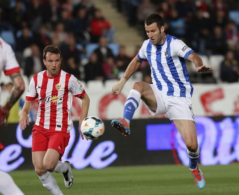 Al minuto 58, Imanol Agirretxe transformó el 2-1. Pero Verza estableció la igualada desde el manchón penal, al 66'.