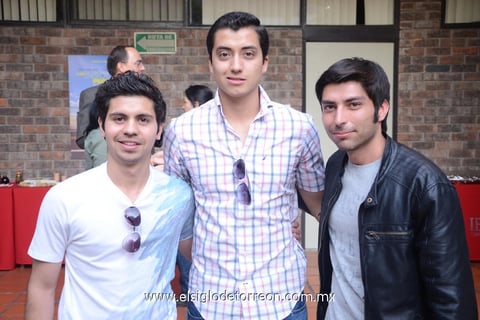 Felipe, Ray y Pepe.