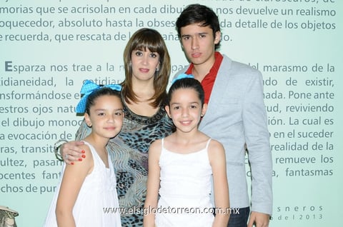 02042014 Karem, Alfonso, Karem y Mariam.