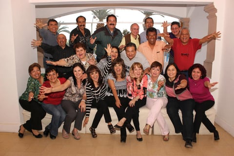 Exalumnos de la generación 73-76’ de la Secundaria Federal No. 1.