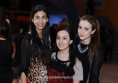 04042014 EVENTO SOCIAL.  Marcela, Mariana y Roberta.