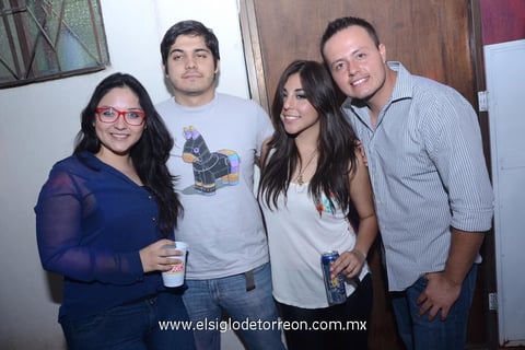 07042014 Ilsse, Óscar, María y Javier.