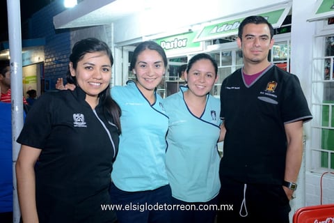 06042014 Tania, Damaris, Natalia y Arturo.