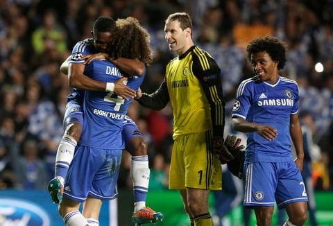 El árbitro Pedro Proença decretaba el final y los Blues avanzan por marcador global de 3-3, el gol en París les dio el pase a semifinales.