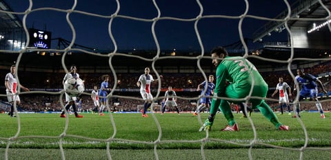 Era el 1-0 que daba esperanza al Chelsea.
