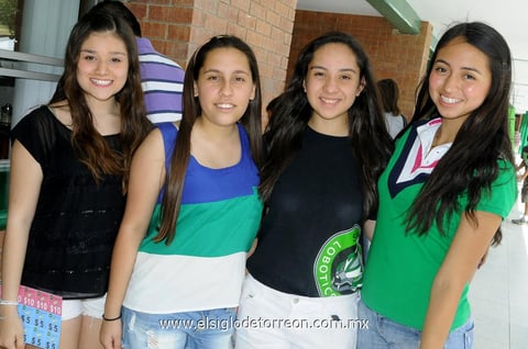 09042014 Anilú, Marijose, Luisa y Natalia.