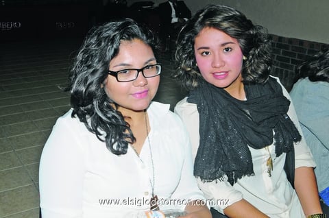 10042014 Laura Campos y Natalia Magaña.