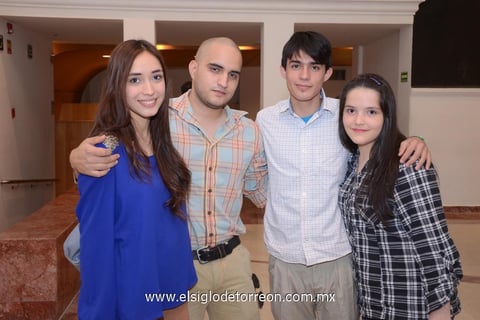 14042014 Blanca, Salvador, Daniel y Vania.