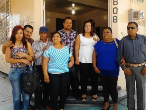 Jesús y Denys con Rogelio, Cecilia, Julio, Maritere, Gabriel y Guadalupe.