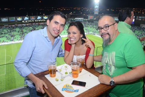 Israel, Paulina y Salvador en el TSM.