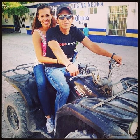 Rocío y Adrián.