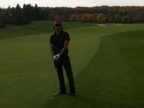 Alberto Munoz en Canada-Magna golf club