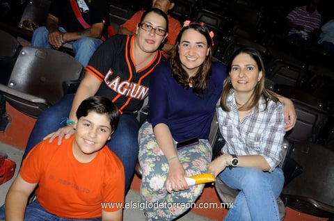 Anwar, Diana, Karime e Ivonne.