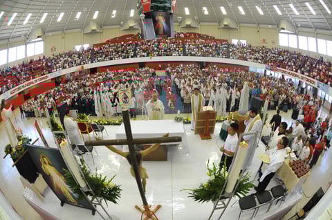 Monseñor Galván ofició una misa en la que remarcó que las canonizaciones son una celebración de fe que se deben vivir con júbilo