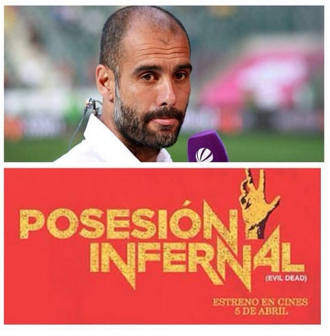 Algunos directores cinematográficos ya planean la filmación de 'Posesión infernal' inspirados en la táctica de Guardiola...