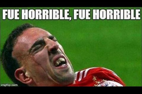 Ribery es un excelente jugador, aunque pocos le reconocen su talento físico...