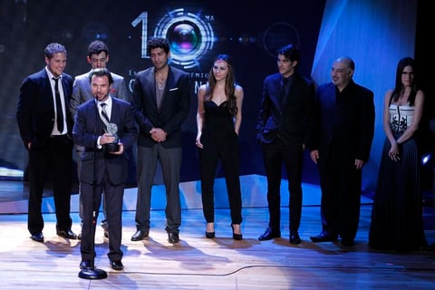 La película "Nosotros los nobles" fue la gran ganadora de los Premios Canacine 2013, al ser considerada Mejor Película Mexicana de 2013, mientras que el cineasta Amat Escalante fue reconocido como el Mejor Director del Año por su cinta "Heli".