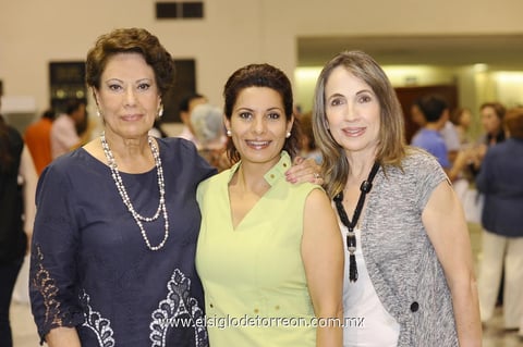 Maga, Silvia y Carmen.
