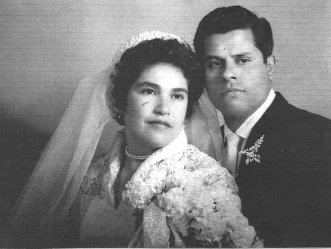 El 11 de Enero de 1959, contrajeron matrimonio Martina Ramírez Mijares y Ulises Cuevas López..