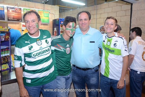 04052014 EN EL TSM.  Jorge, Jorge, José y Álvaro.
