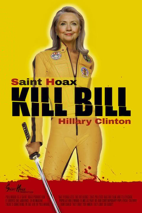 Hillary Clinton en Kill Bill.