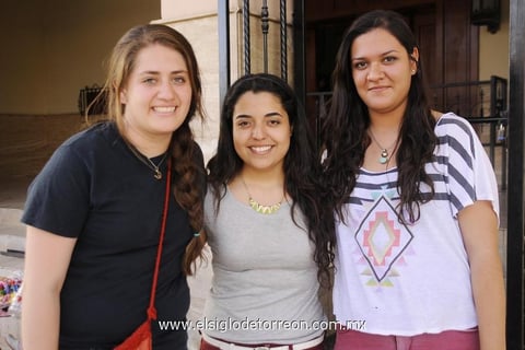 08052014 Andrea, Claudia y Mariela.