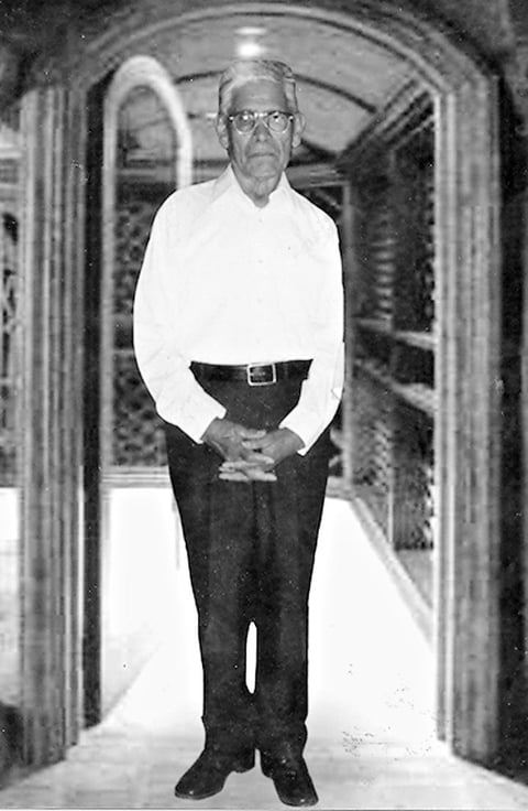 Sr. Evaristo Martínez (f) en 1988