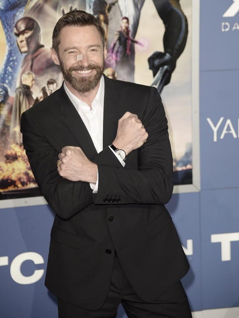 Hugh Jackman fue uno de los más esperados en la premier.