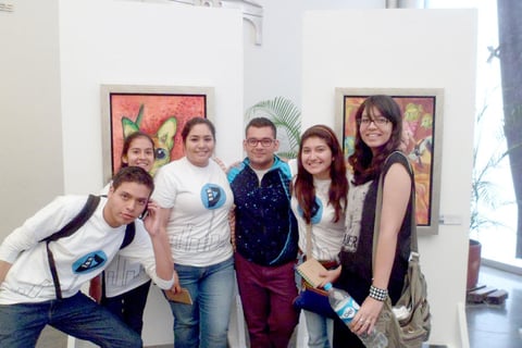 En la Semana de Arquitectura de la UAdeC en el Museo Arocena.