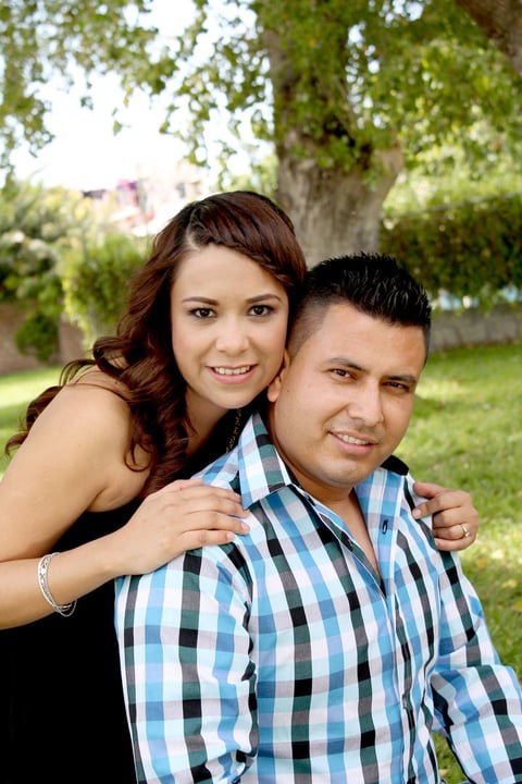 Diana y Richard.