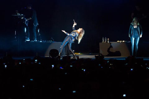 Demi interpretó un total de 18 canciones en su concierto en la Ciudad de México.