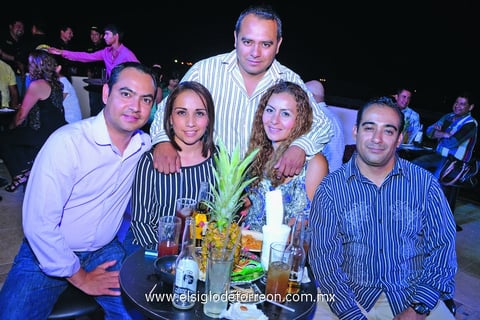 18052014 Marco, Estela, Toño, Gaby y Carlos.
