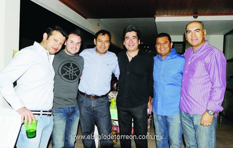 18052014 Fernando, Juanca, Guillermo, Arturo, José Ángel y José Juan.