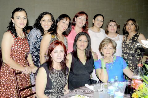 20052014 Cecy, Rosa, Blanca, Alicia, Lupita, Tere, Claudia, Zulema, Rosy y Norma.