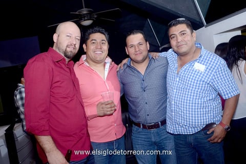 21052014 Jesús, Álvaro, Adolfo y Manuel.