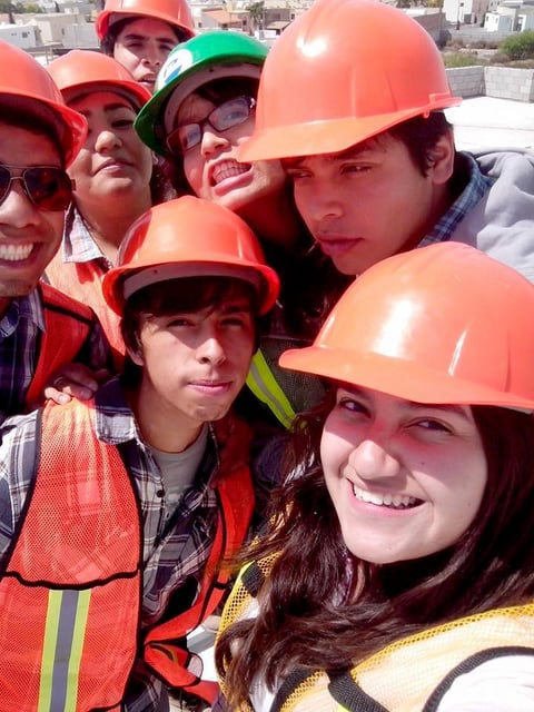 Alumnos de Arquitectura.