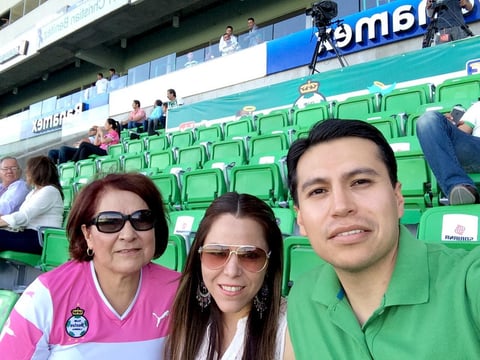 José Luis, Verónica y Rocío en el TSM.