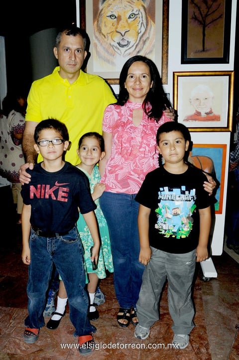 24052014 Arturo, Laura, Alejandro, Miriam y Víctor.