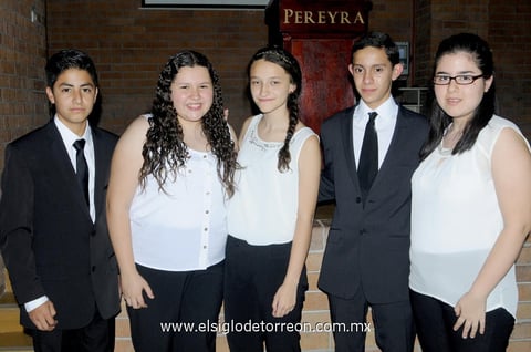 24052014 Jorge, Paola, Regina, Ricardo y Angélica.