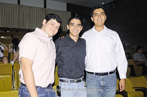 26052014 Jesús Barrón, Jaime García y Víctor Juárez.