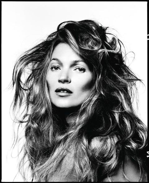 Kate Moss cuenta con una carrera de 25 años en el modelaje y es uno de los rostros más famosos en el Reino Unido.