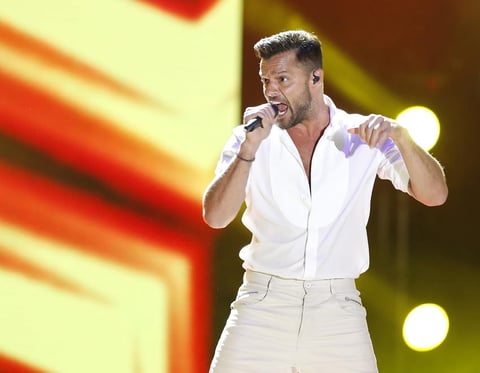 Ricky Martin puso "sabor" a la gala celebrada en Mónaco.