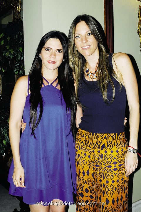 02062014 ASISTEN A DESPEDIDA DE SOLTERA.  Alina y Andrea.